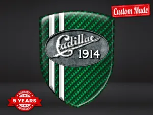 Cadillac Decalcomanie 3D Gel Sport Badge Limitato Cupola Gara